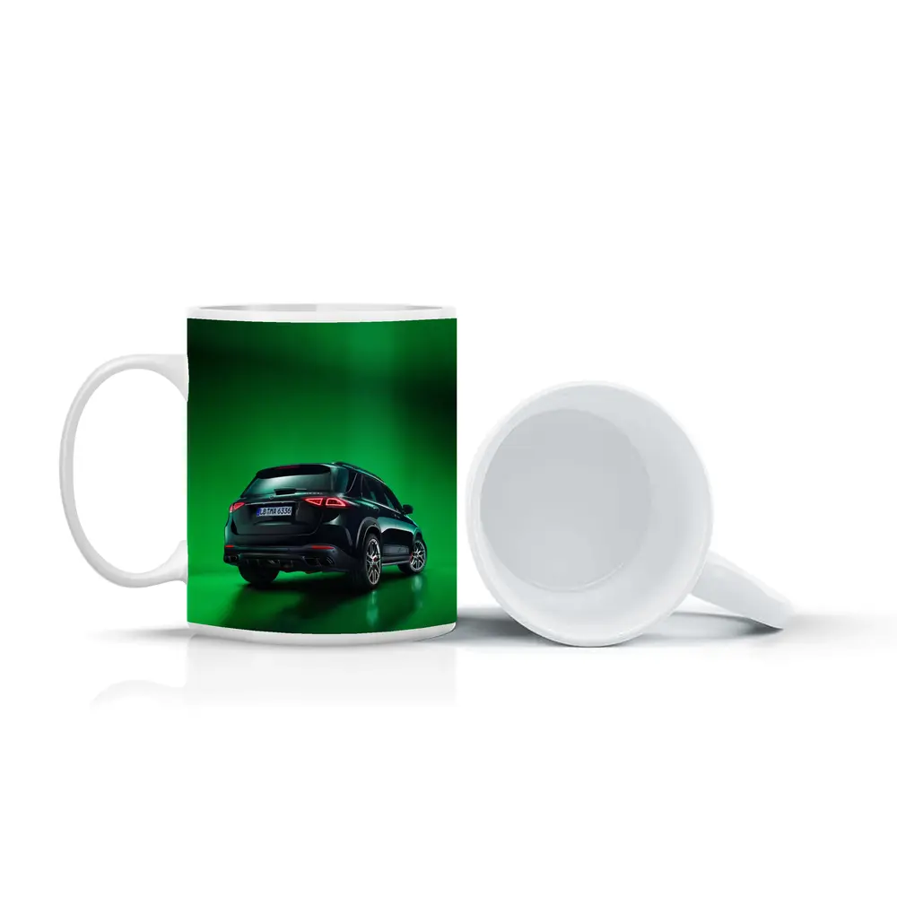 Mercedes AMG GLE Green Neon Studio – Mugs